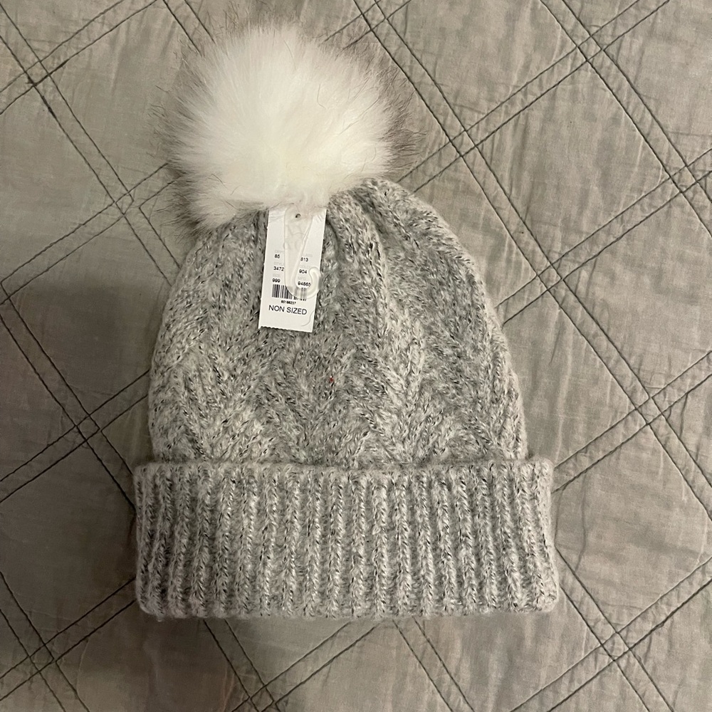 NY & Co beanie. Color: Gray. One size. Also have matching scarf. see description